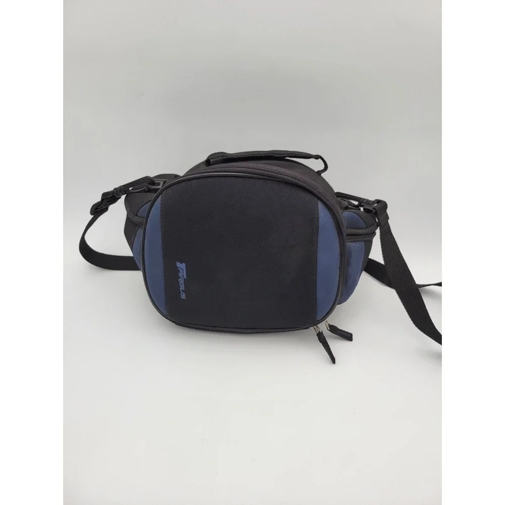 Targus Camera Case Black & Blue Adjustable Shoulder Cross Body Strap